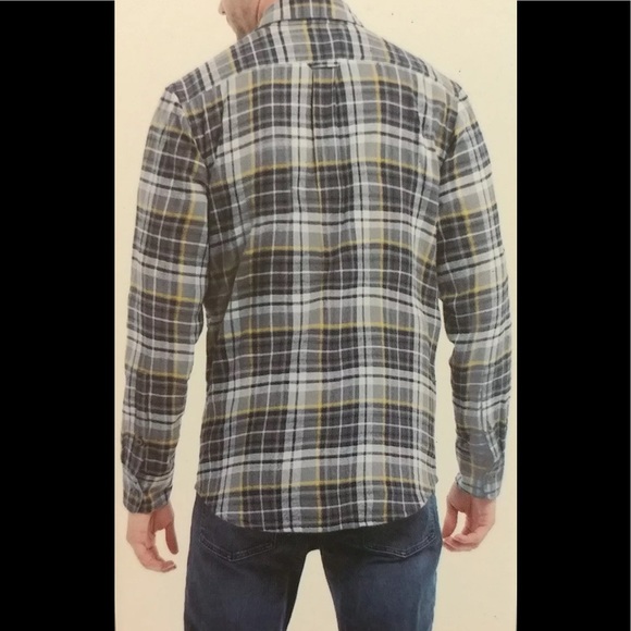 Woolrich Augusta Flannel Sz XXL Grey Sky - Picture 3 of 8